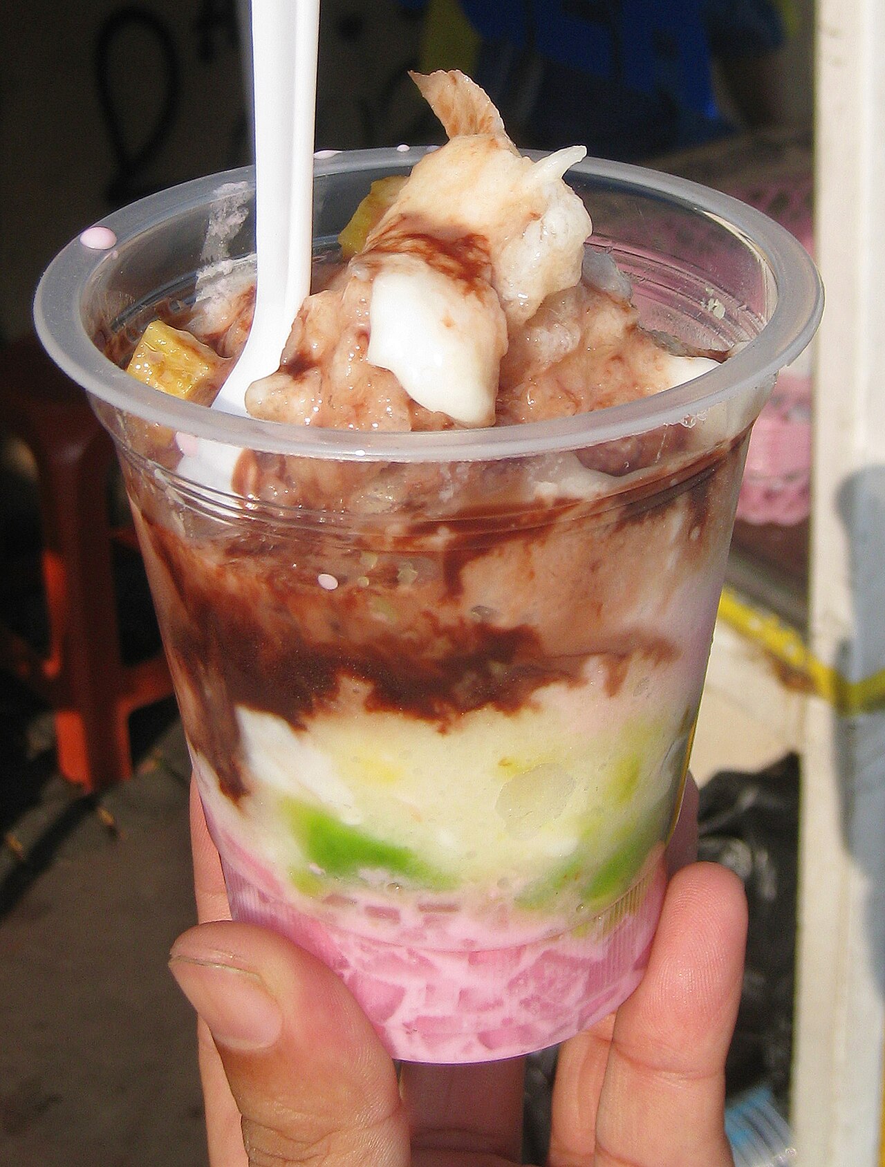 Cocopandan mix fruits