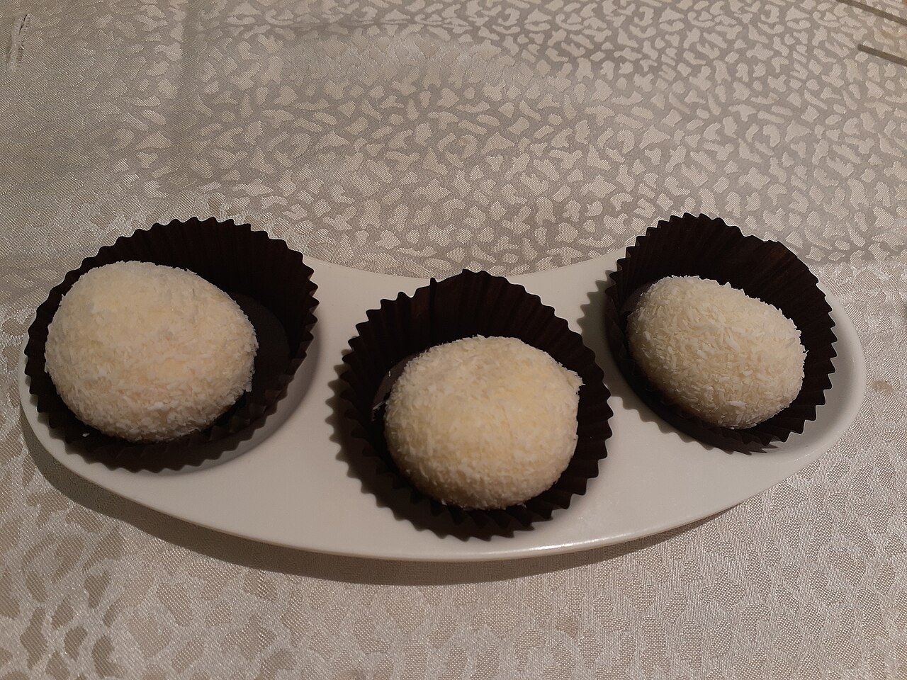 Mango coconut dessert