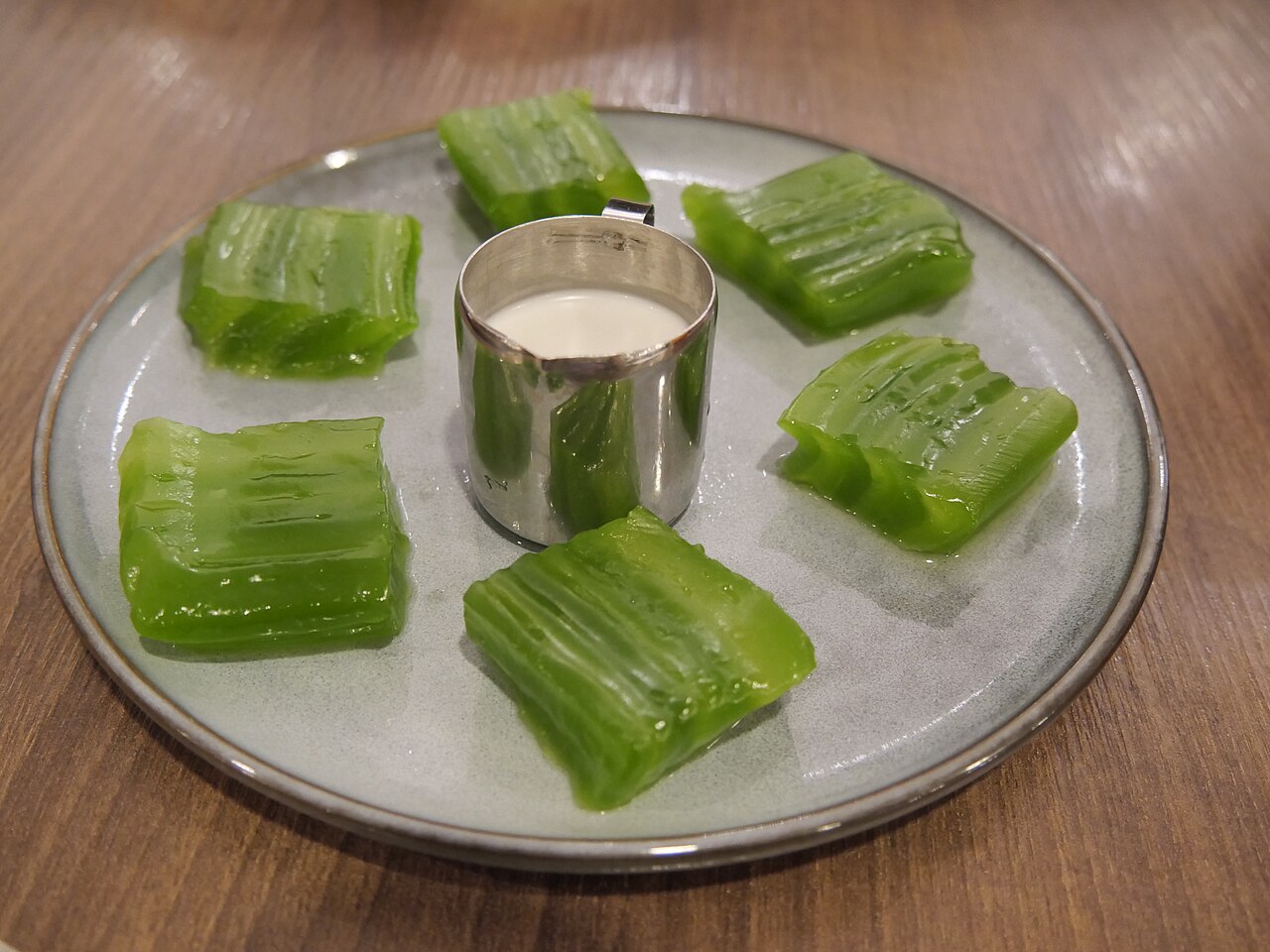 Pandan Coconut Dessert