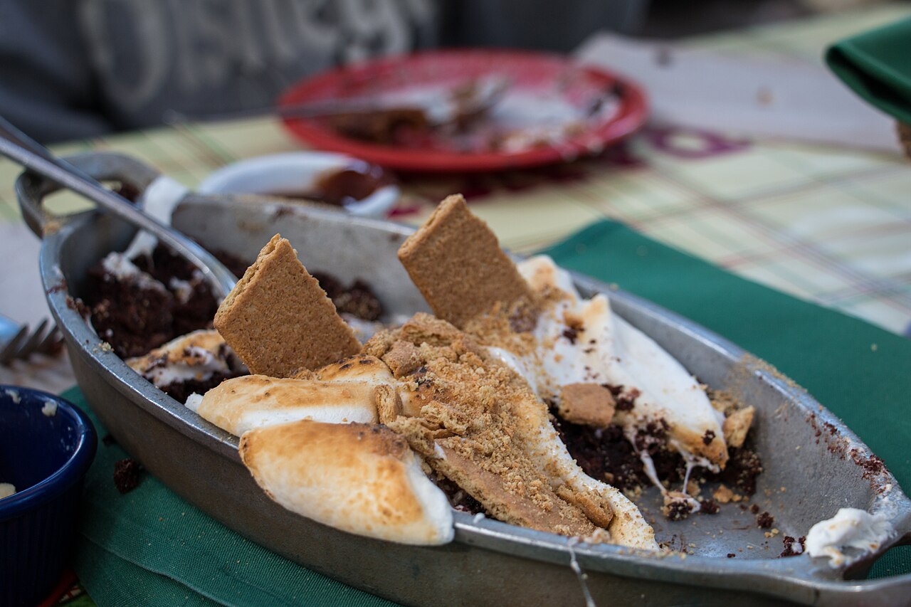 S'mores brownies