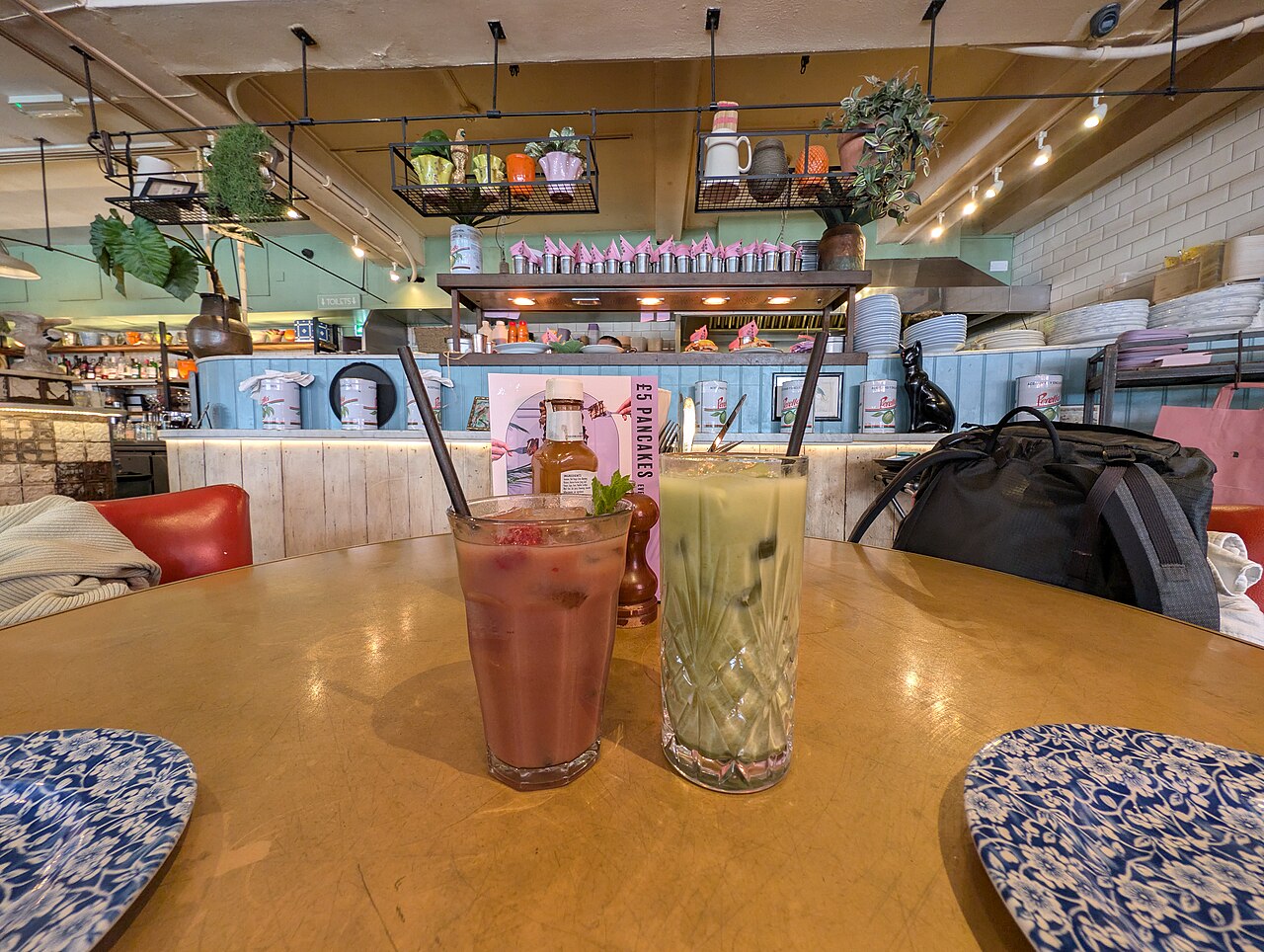 Strawberry Matcha Sago