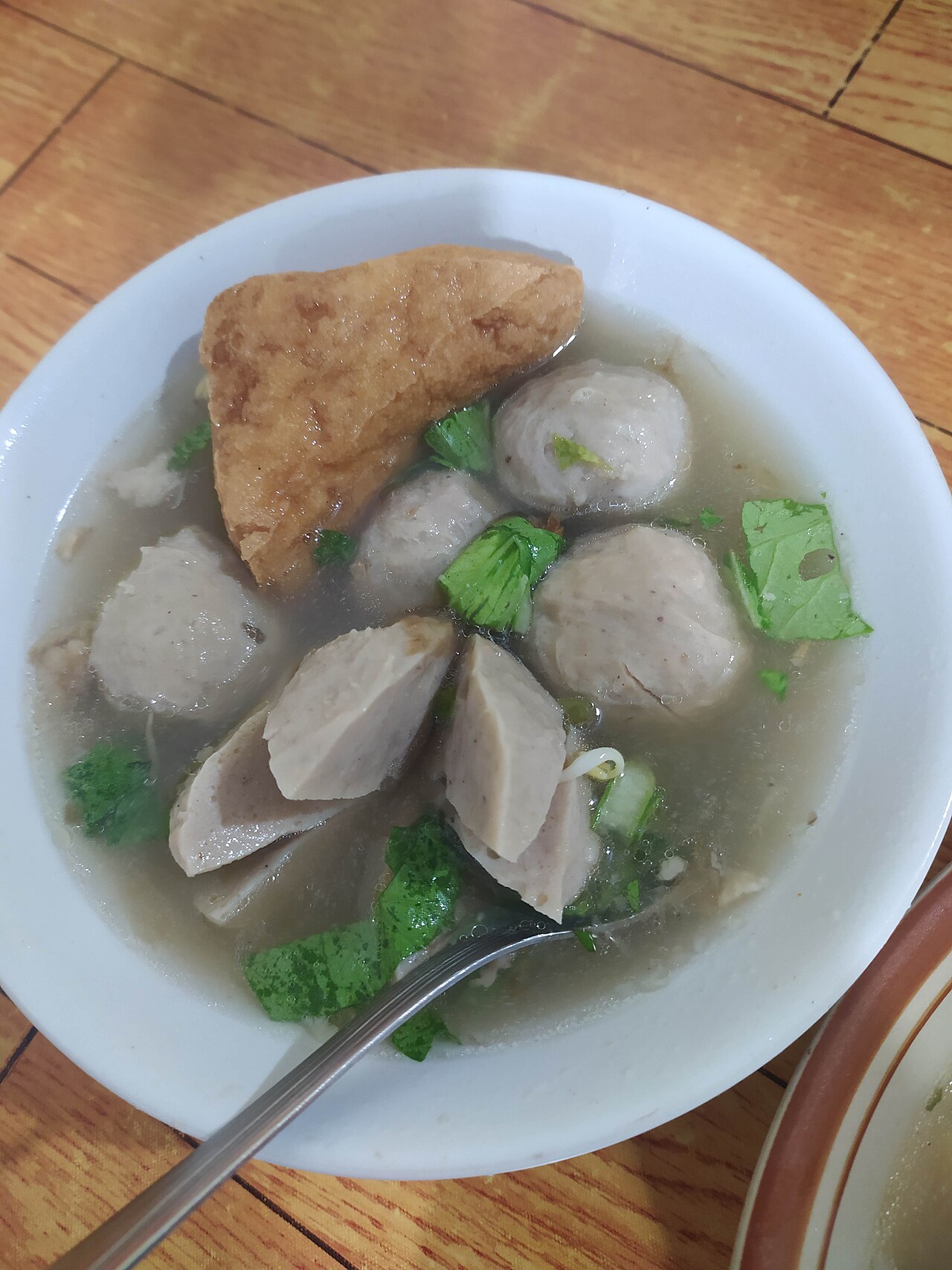 Tahu bakso isi keju goreng