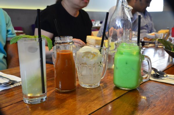 Thai tea sago